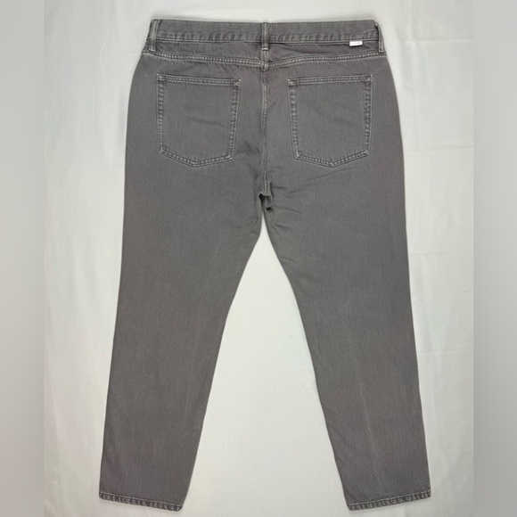 Outerknown Mens SEA Jeans 36 x 30 Drifter Tapered Fit Grey Denim C6 - Picture 2 of 11